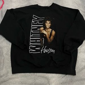 Whitney Houston crew neck